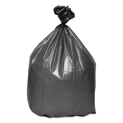 Platinum Plus Can Liners, 60 gal, 1.55 mil, 39" x 56", Gray, 50/Carton